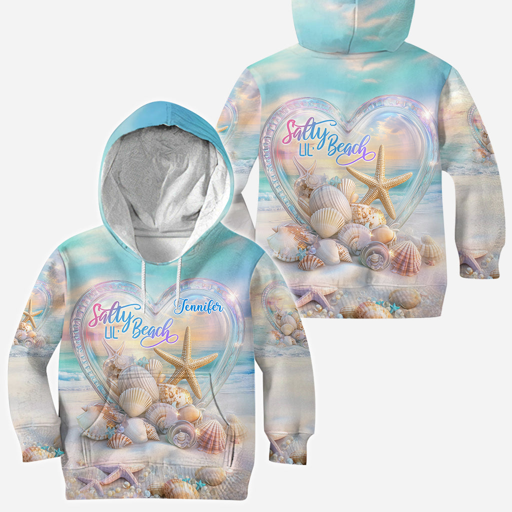 Salty Lil Beach - T-shirt personnalisé pour amoureux de la mer