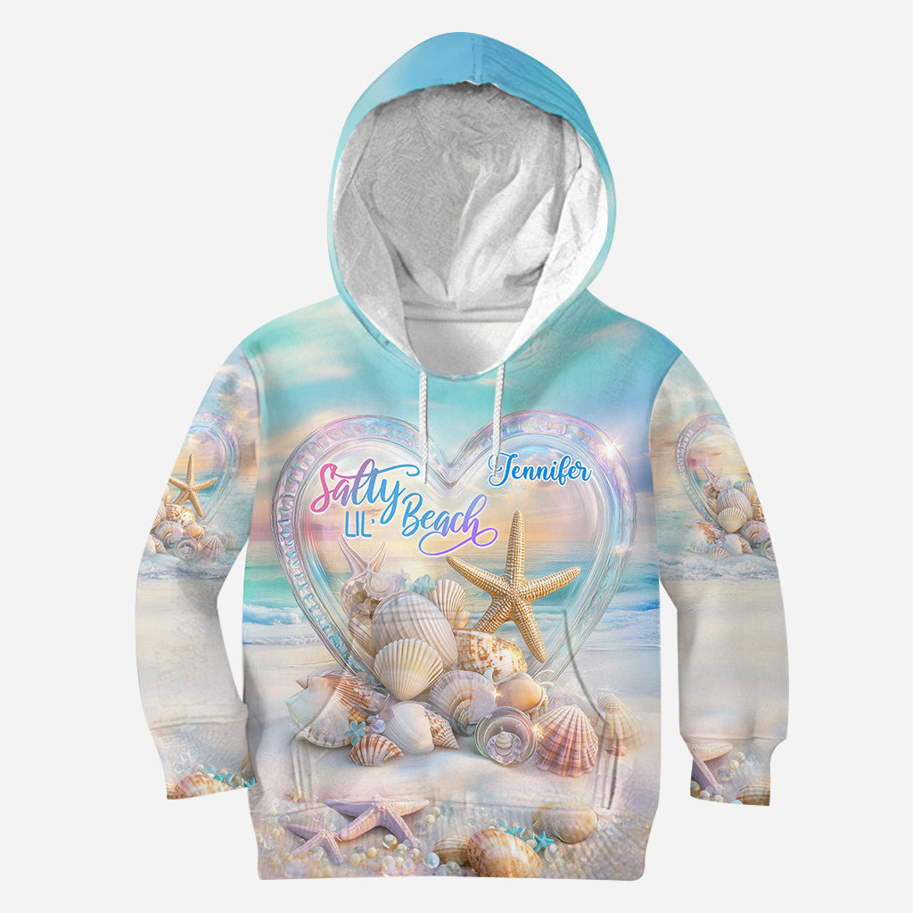 Salty Lil Beach - T-shirt personnalisé pour amoureux de la mer