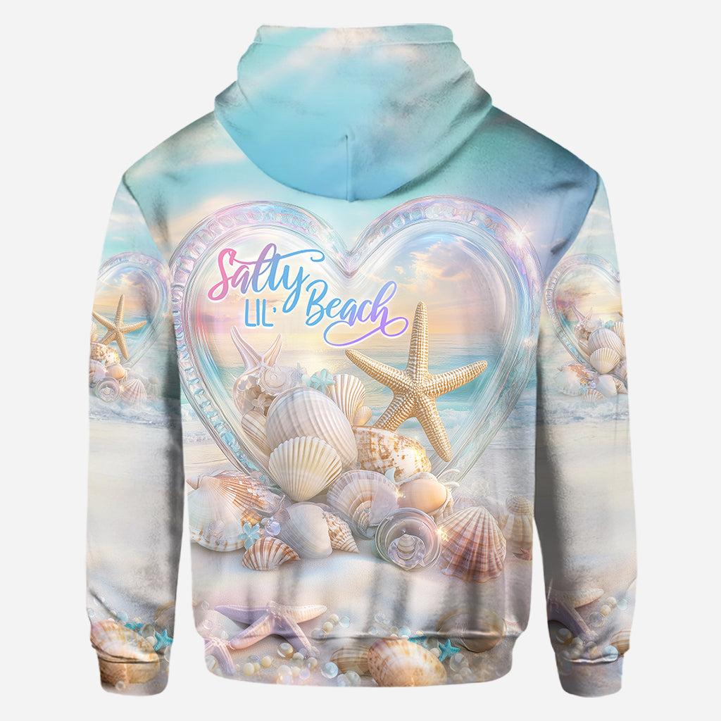 Salty Lil Beach - T-shirt personnalisé pour amoureux de la mer