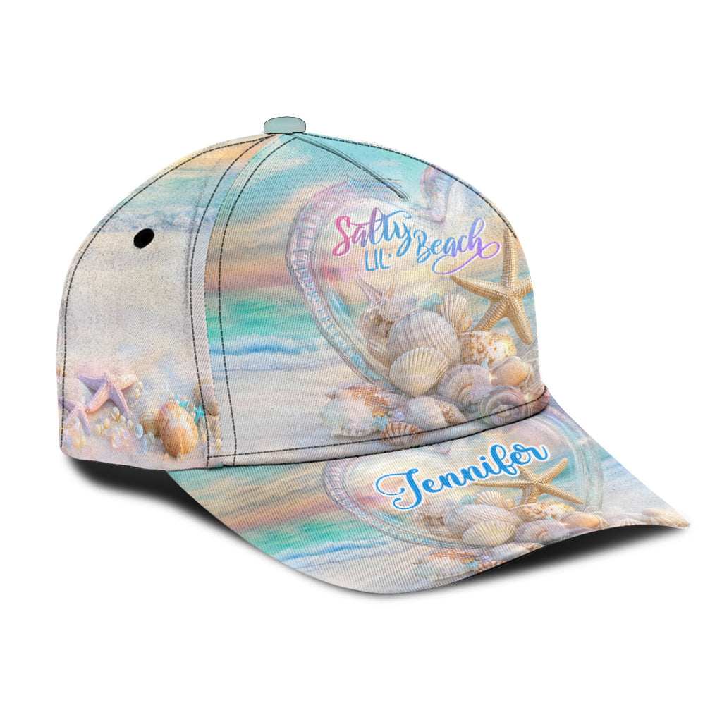 Salty Lil Beach - Casquette classique personnalisée pour amoureux de la mer
