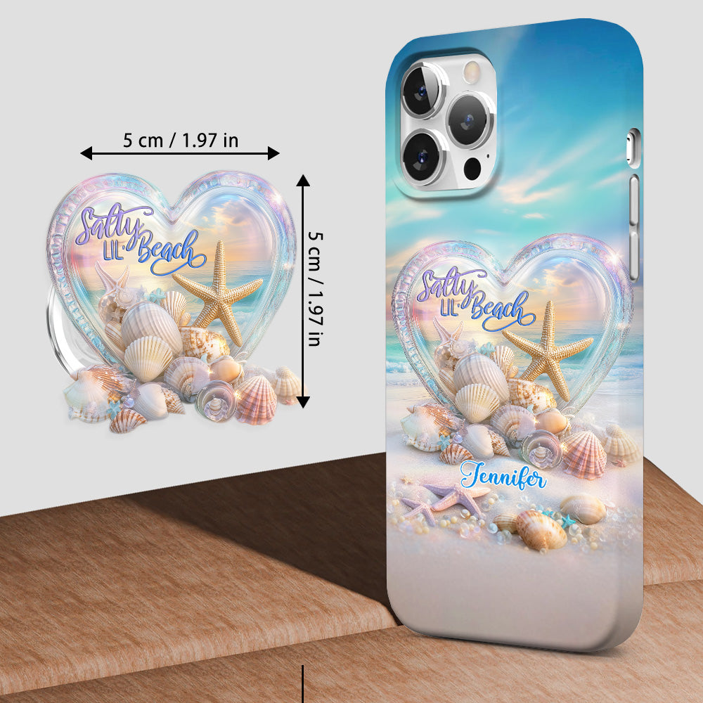 Salty Lil Beach - Coque de téléphone personnalisée pour amoureux de la mer avec impression intégrale