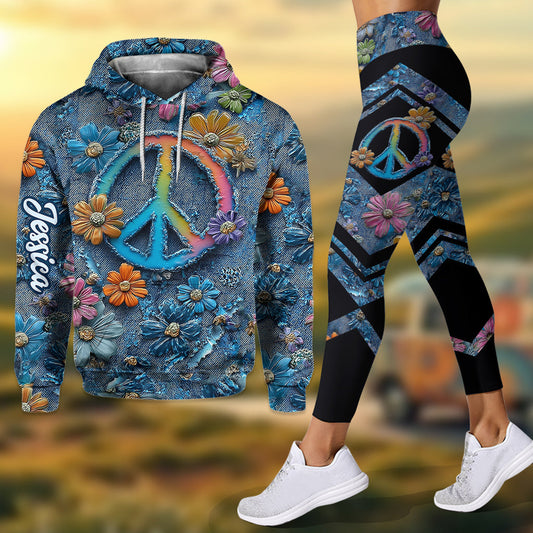 Hippie Souls - Personalized Hippie Hoodie and Leggings