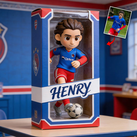 Plaque acrylique personnalisée à partir d'une photo - Tous sports - Football, basketball, baseball... - Plaque acrylique personnalisée en forme de ballon de football