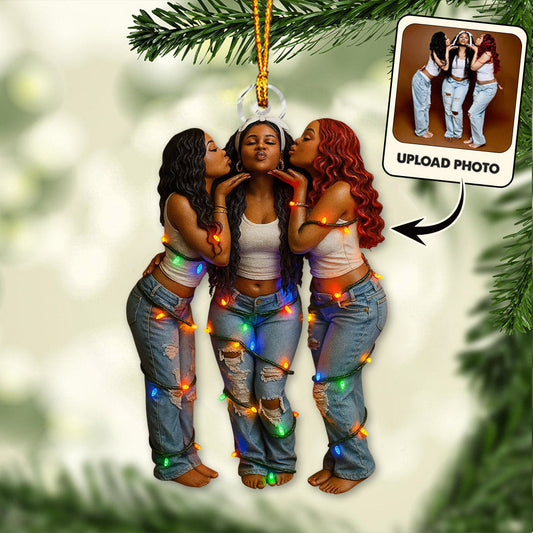 Best Friend Forever - Personalized Bestie Ornament