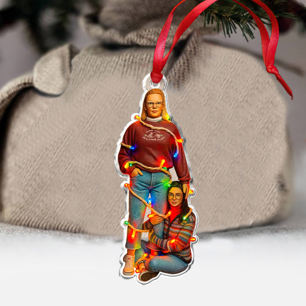 Meilleure amie pour toujours - Ornement personnalisé pour meilleure amie