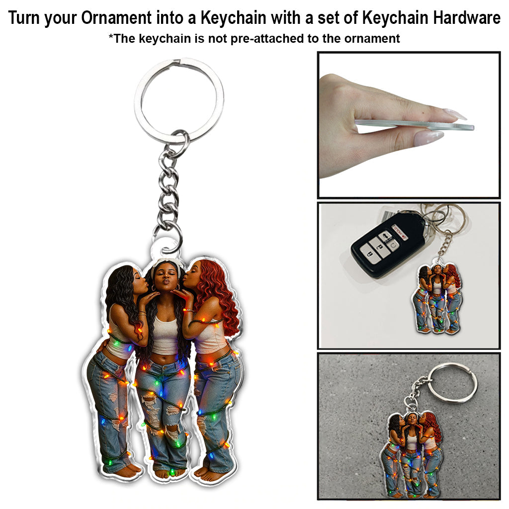 Meilleure amie pour toujours - Ornement personnalisé pour meilleure amie