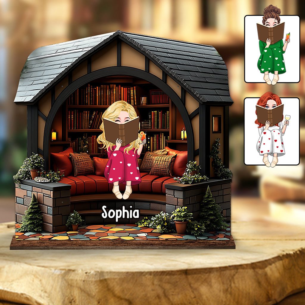 Ma bibliothèque - Livre personnalisé 1 Grand présentoir à plusieurs niveaux