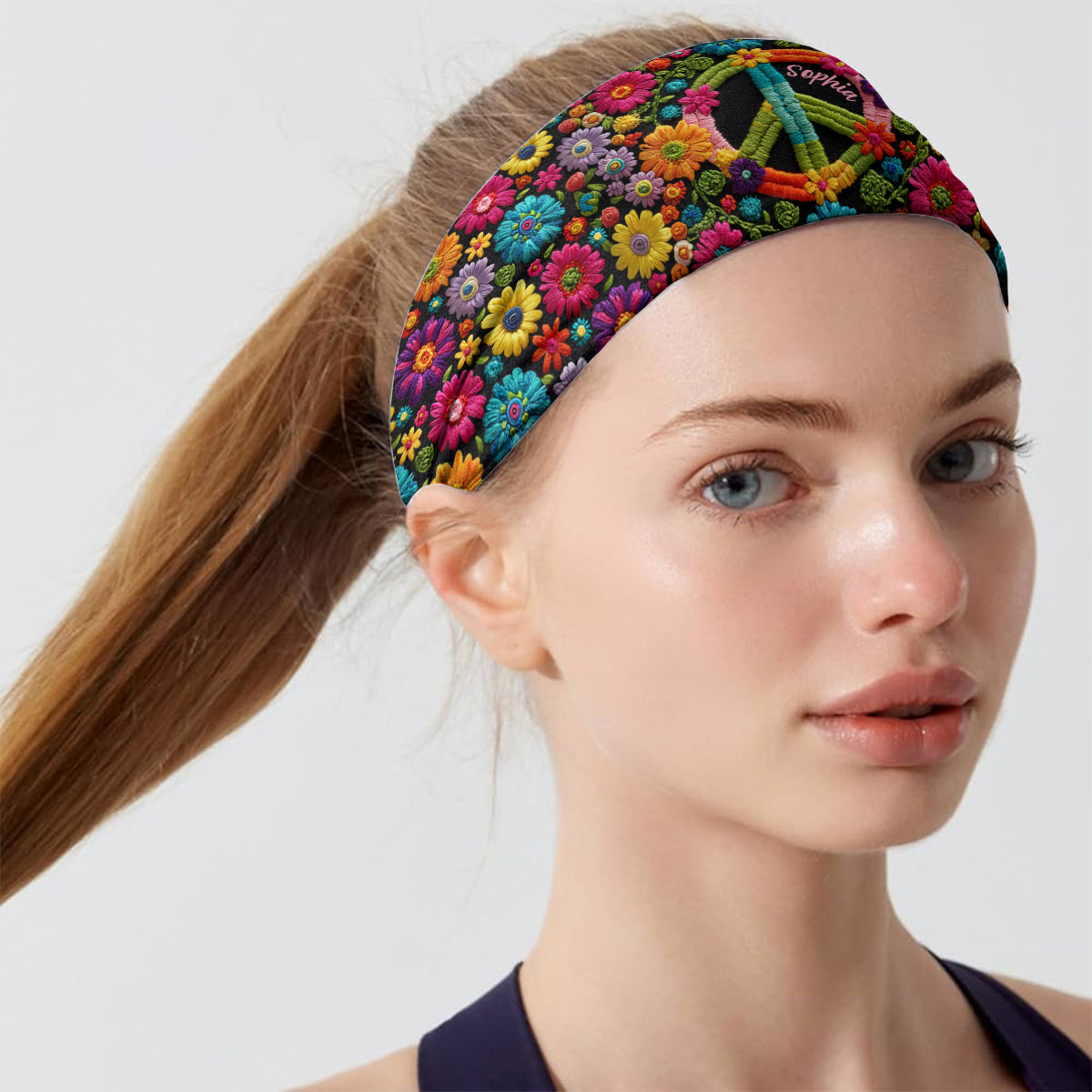 Hippie Soul - Bandeau/Turban unisexe hippie personnalisé