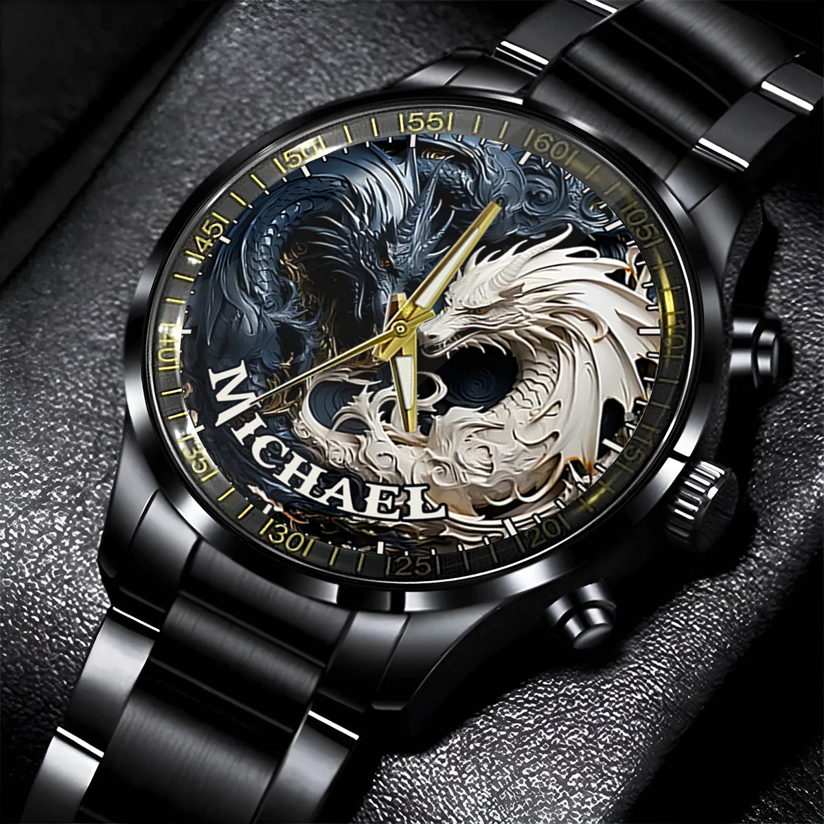 Shadow & Light - Montre Dragon personnalisée