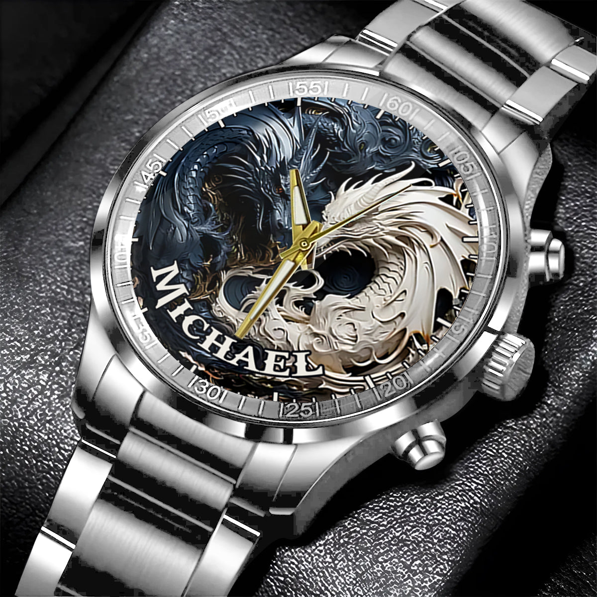 Shadow & Light - Montre Dragon personnalisée