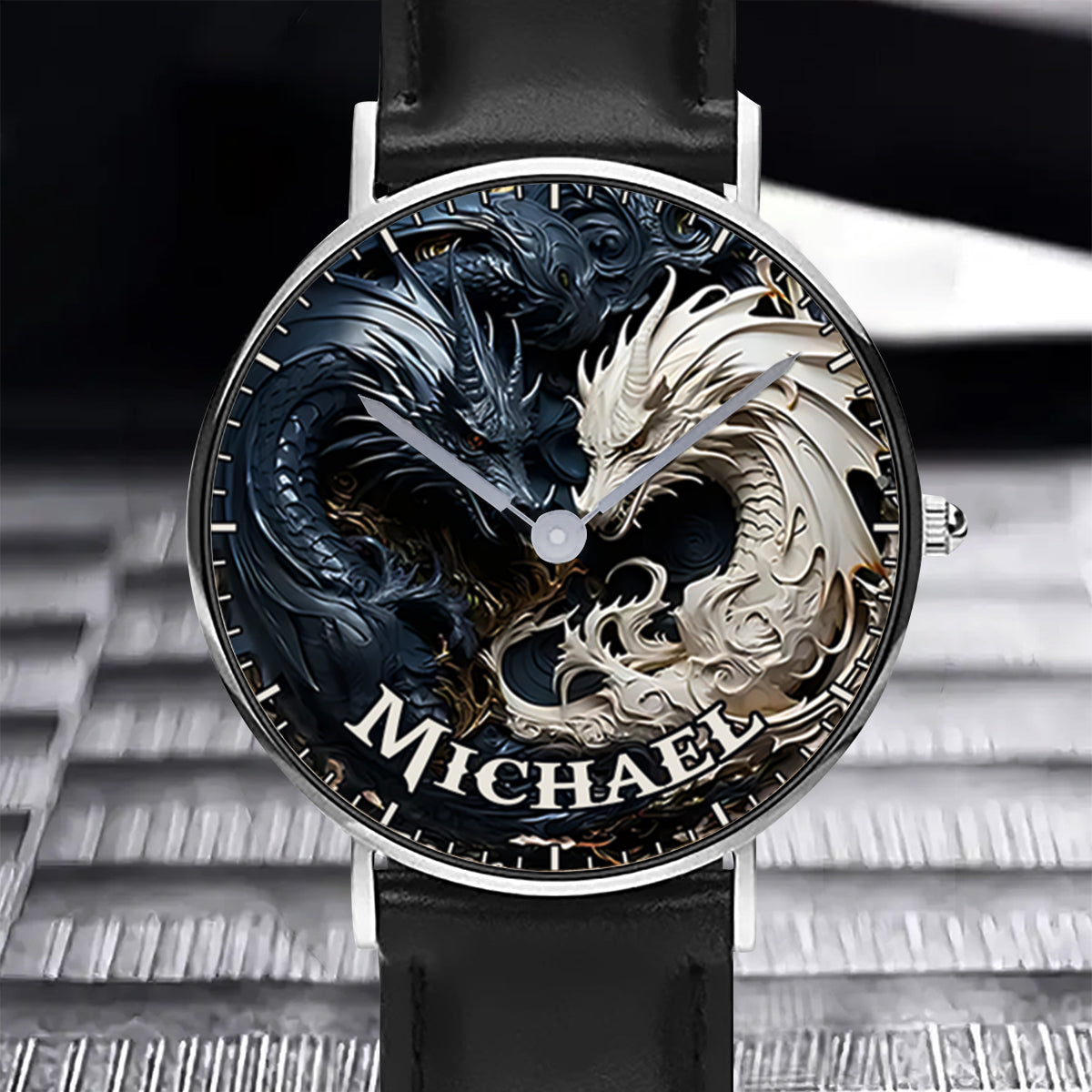 Shadow & Light - Montre Dragon personnalisée
