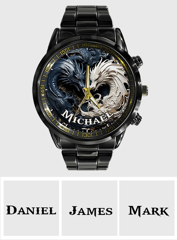 Shadow & Light - Montre Dragon personnalisée