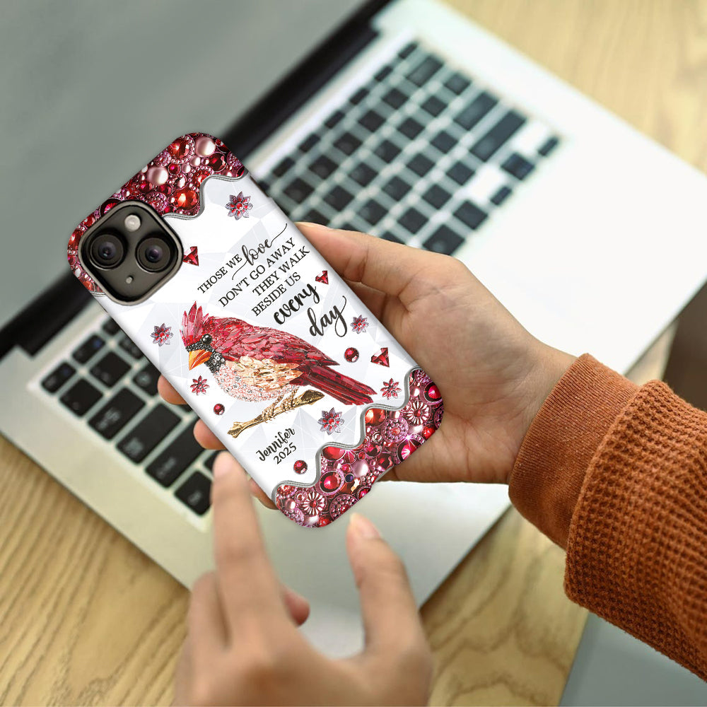 Those We Love Don't Go Away - Personalized Memorial Full Print Phone Case