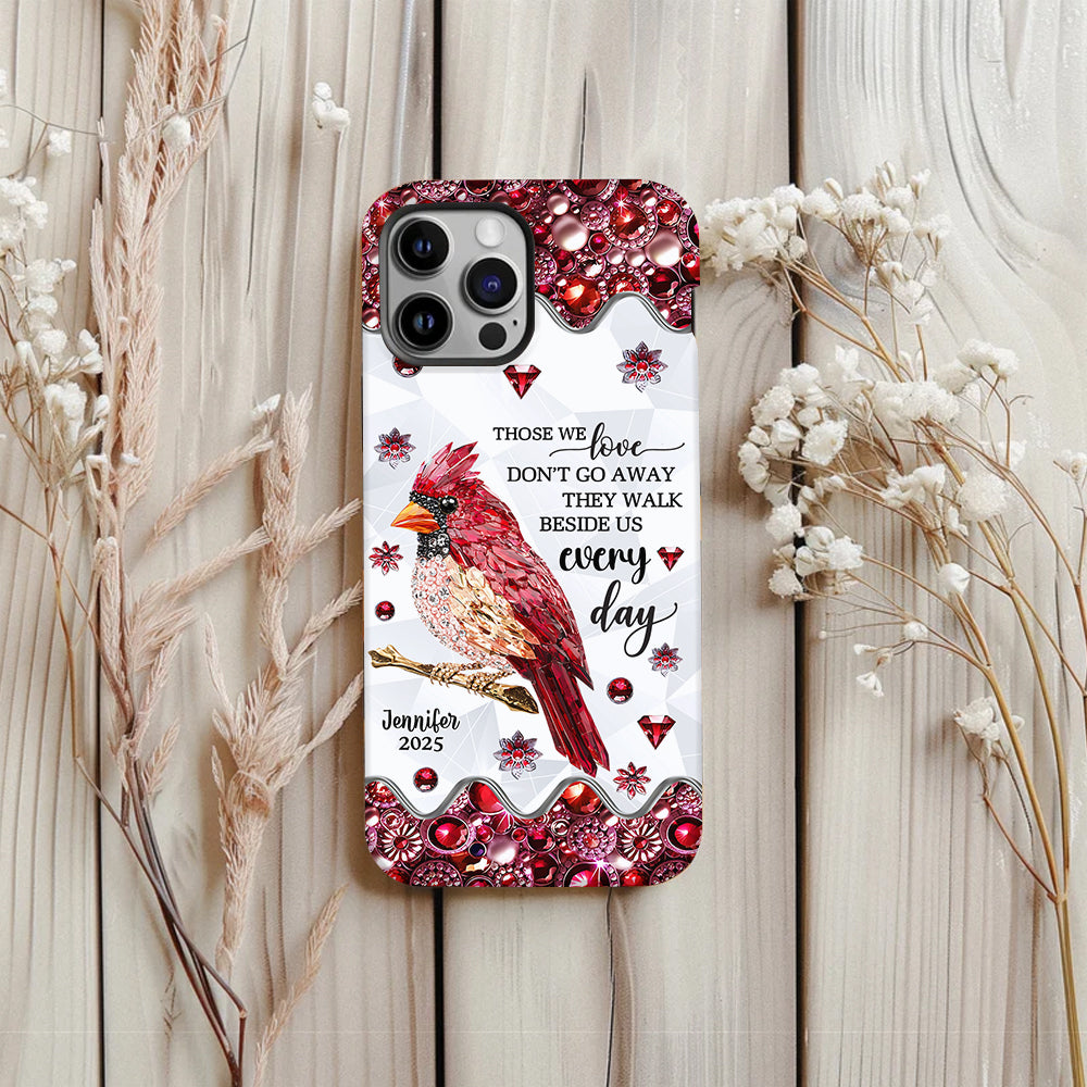 Those We Love Don't Go Away - Personalized Memorial Full Print Phone Case