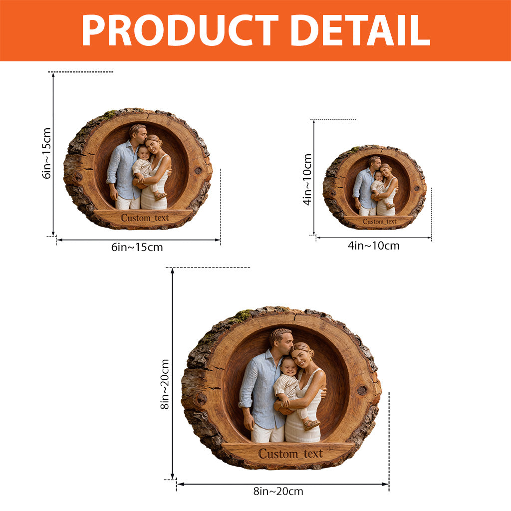 Best Family Ever - Personalized Family Custom Shaped Acrylic Plaque