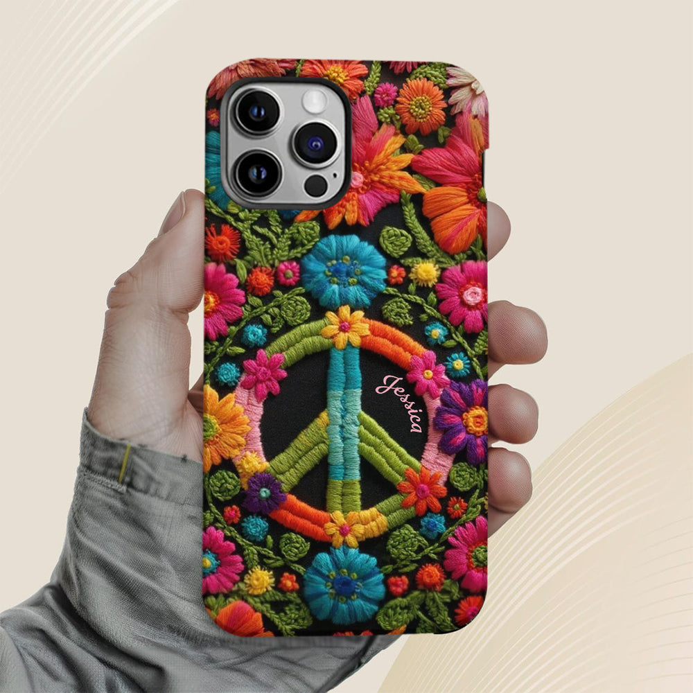 Hippie Soul - Personalized Hippie Full Print Phone Case