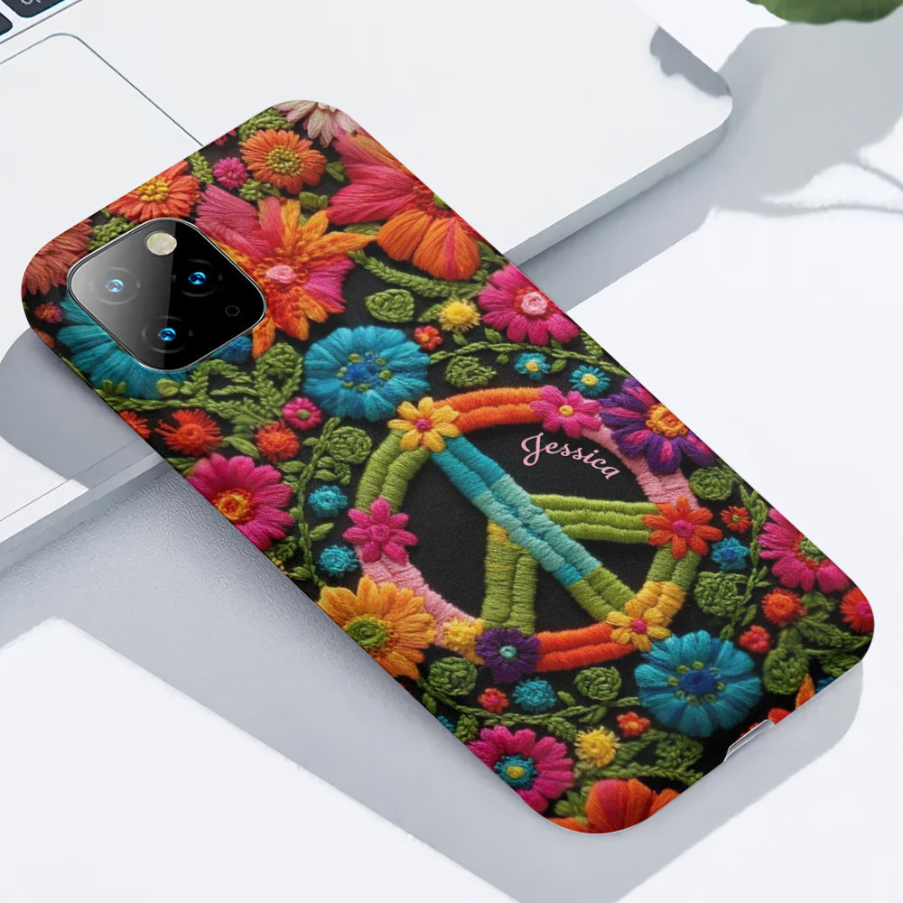 Hippie Soul - Personalized Hippie Full Print Phone Case