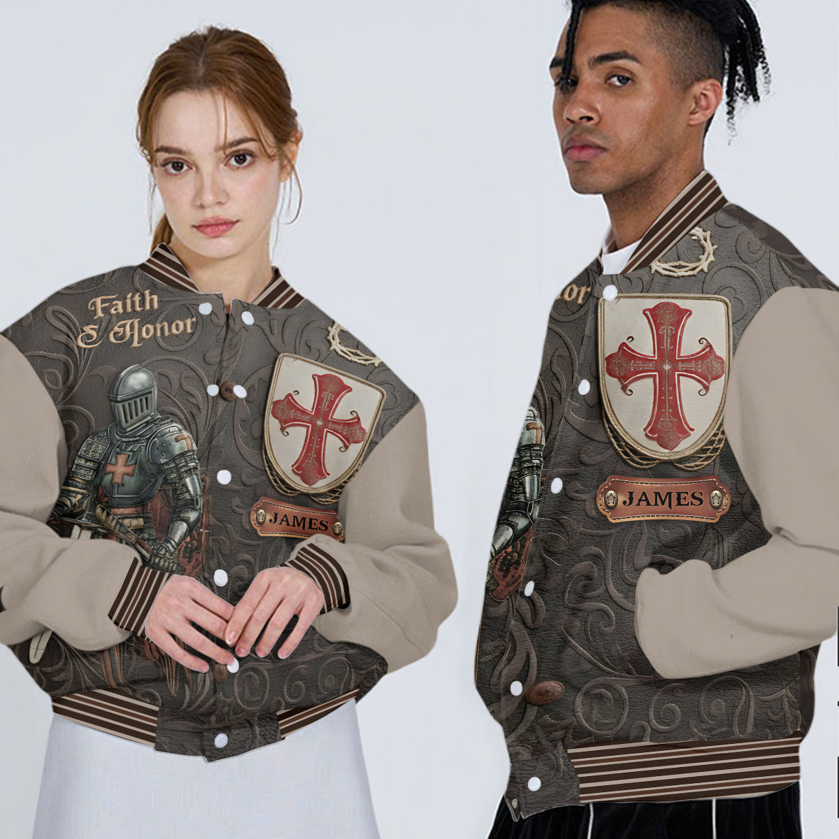 Amour de Dieu - Veste universitaire chrétienne personnalisée