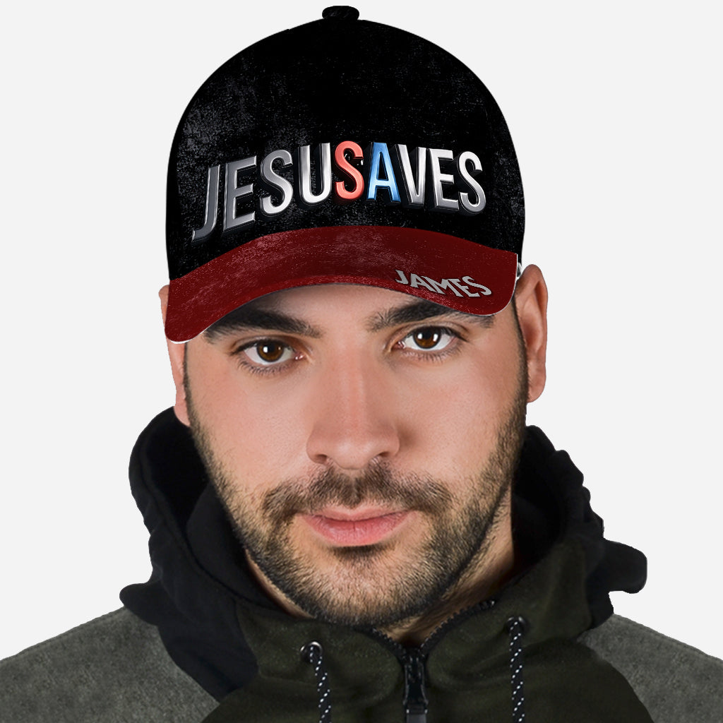 Jesusaves - Casquette chrétienne classique personnalisée