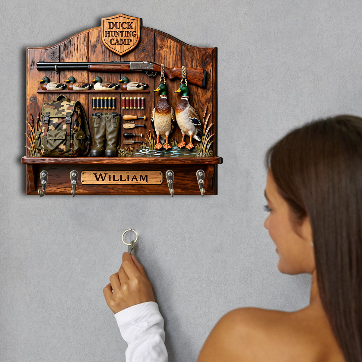 Chasseur passionné - Support de chasse personnalisé et sur mesure