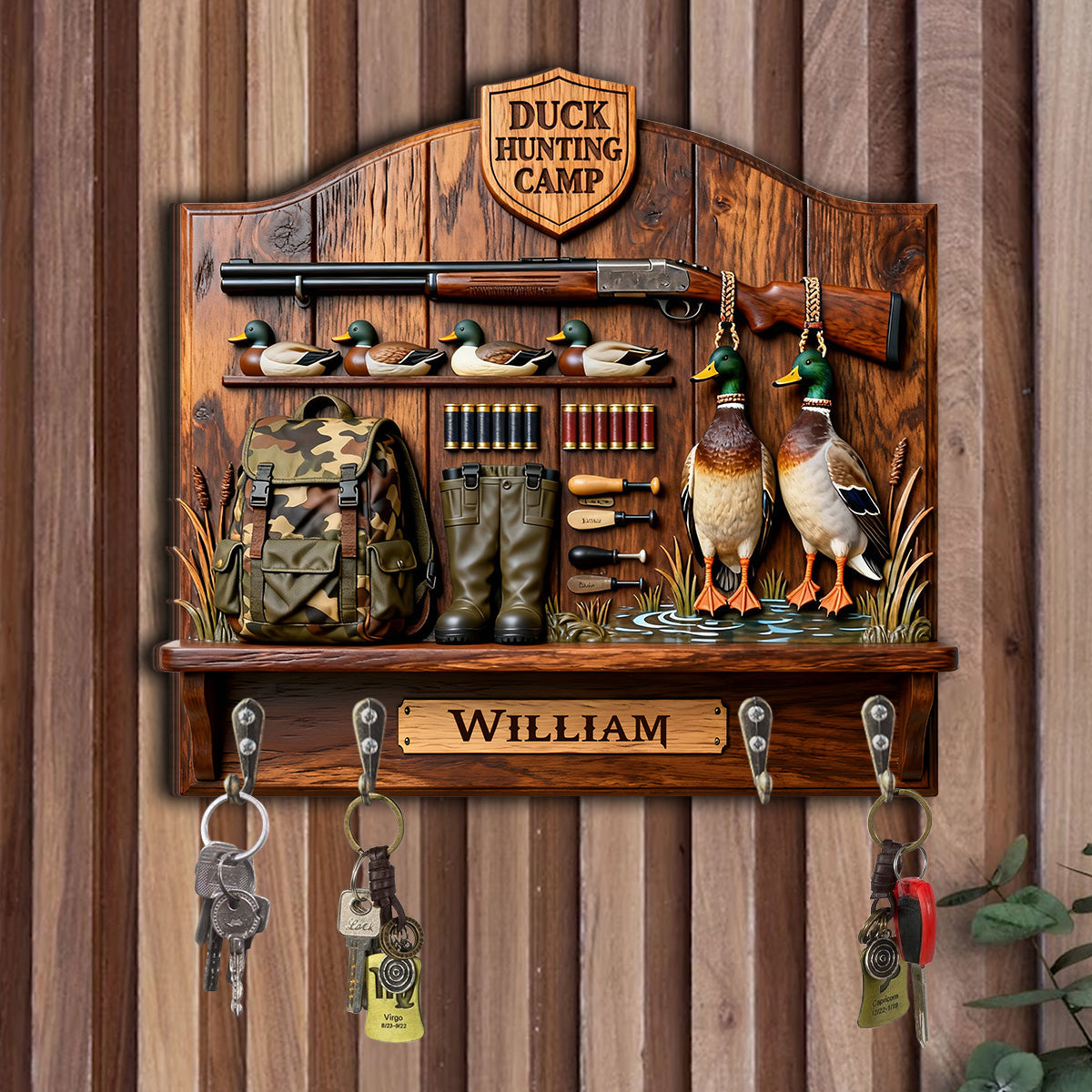 Chasseur passionné - Support de chasse personnalisé et sur mesure