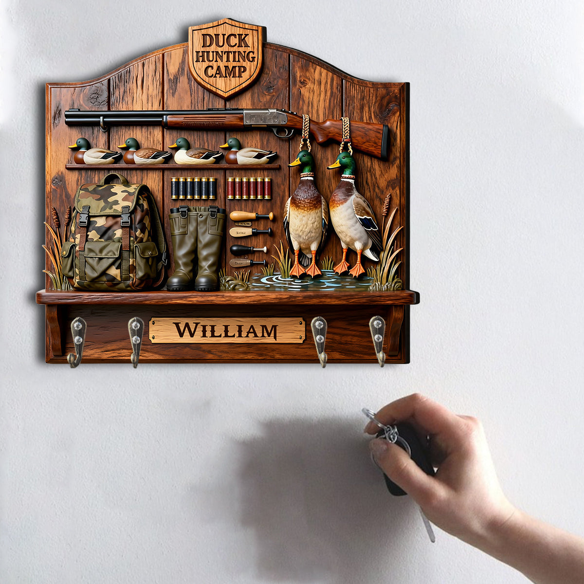 Chasseur passionné - Support de chasse personnalisé et sur mesure