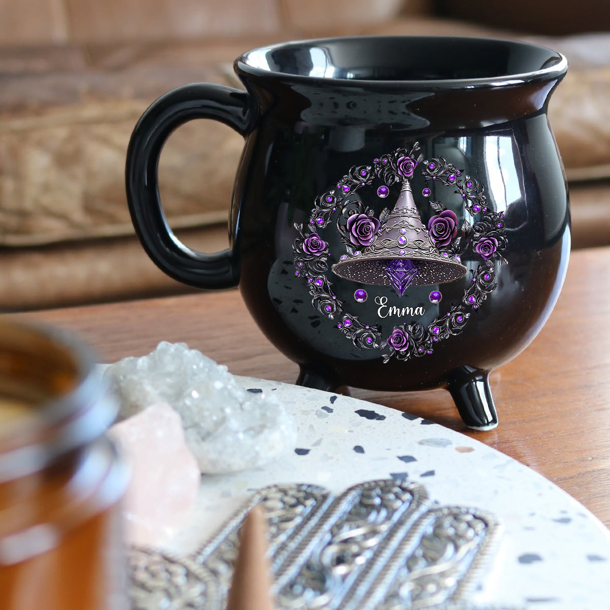 Witch Life - Personalized Witch Cauldron Mug