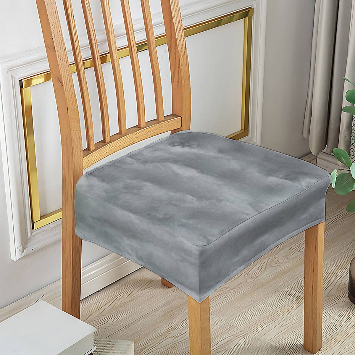 Those We Love Don't Go Away - Personalized Memorial Chair Cover Set