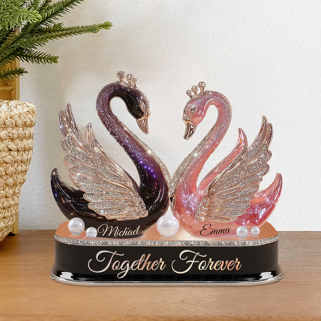 Toi et moi, on gère - Plaque acrylique personnalisée pour couple