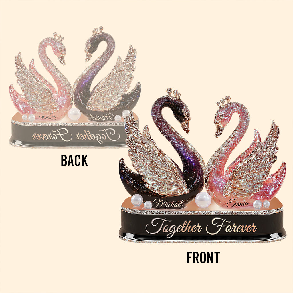 Toi et moi, on gère - Plaque acrylique personnalisée pour couple