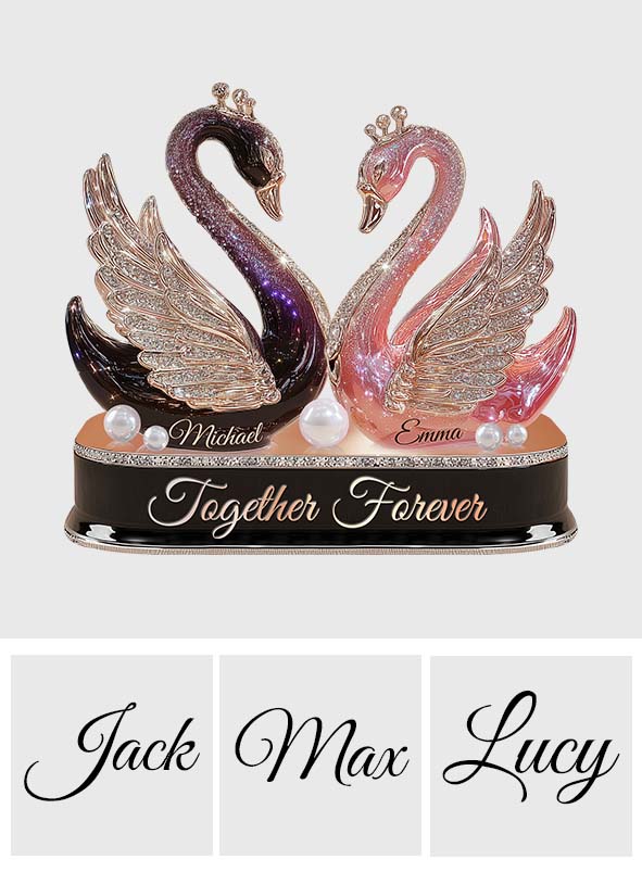 Toi et moi, on gère - Plaque acrylique personnalisée pour couple