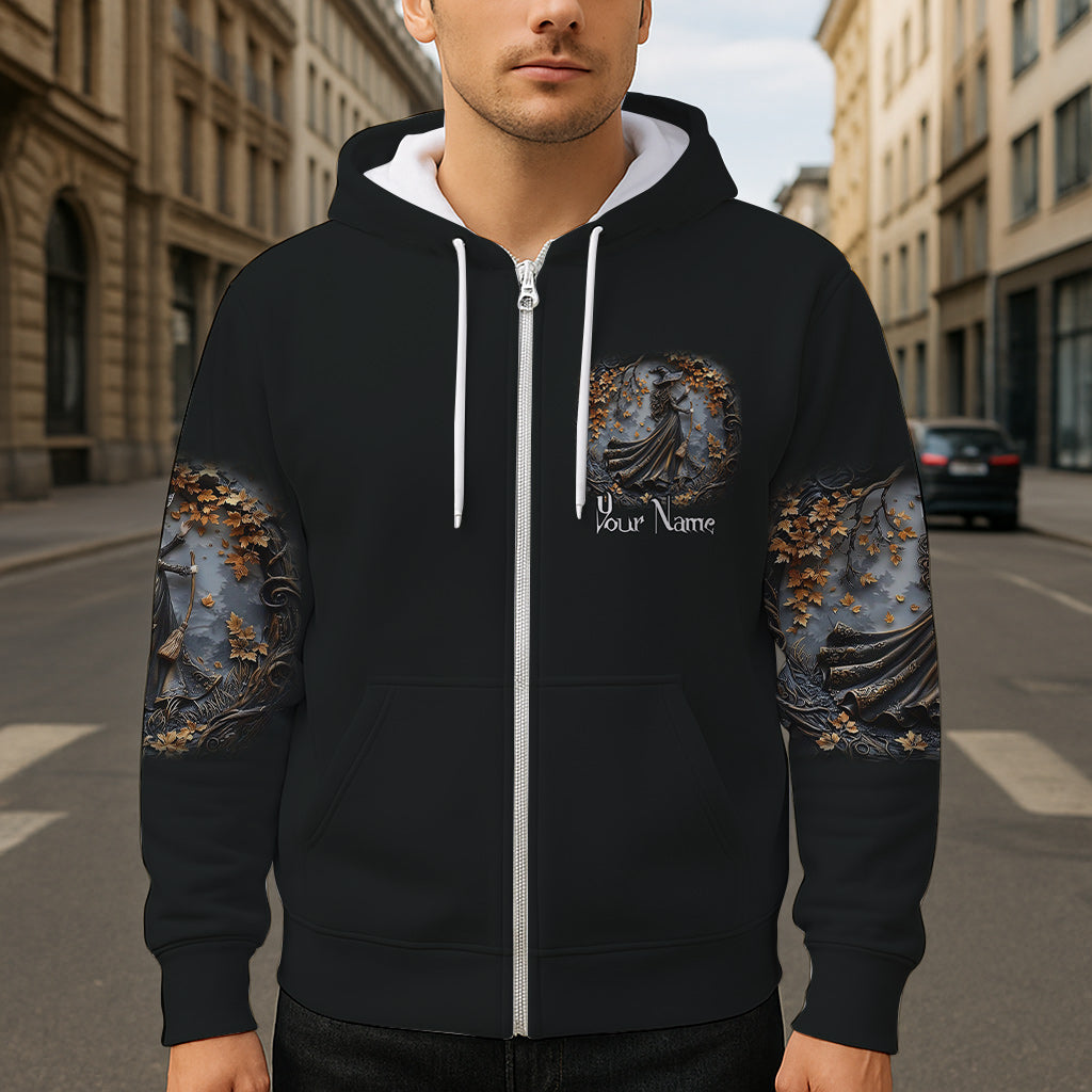 T-shirt personnalisé Sorcière Noire - T-shirt intégral Sorcière Noire