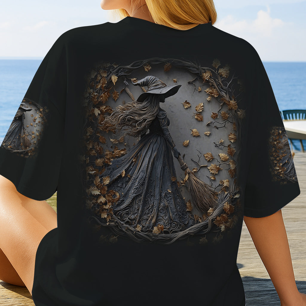 T-shirt personnalisé Sorcière Noire - T-shirt intégral Sorcière Noire