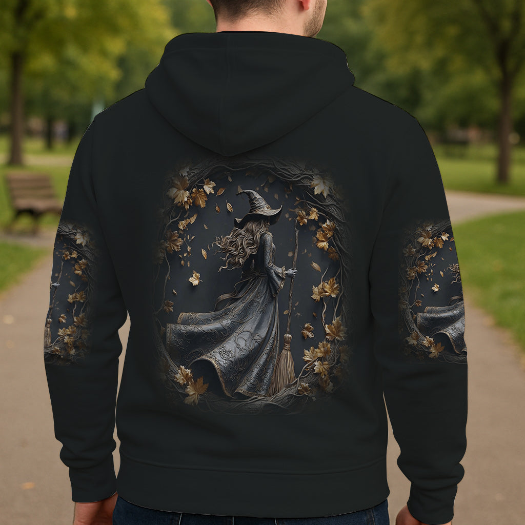 T-shirt personnalisé Sorcière Noire - T-shirt intégral Sorcière Noire