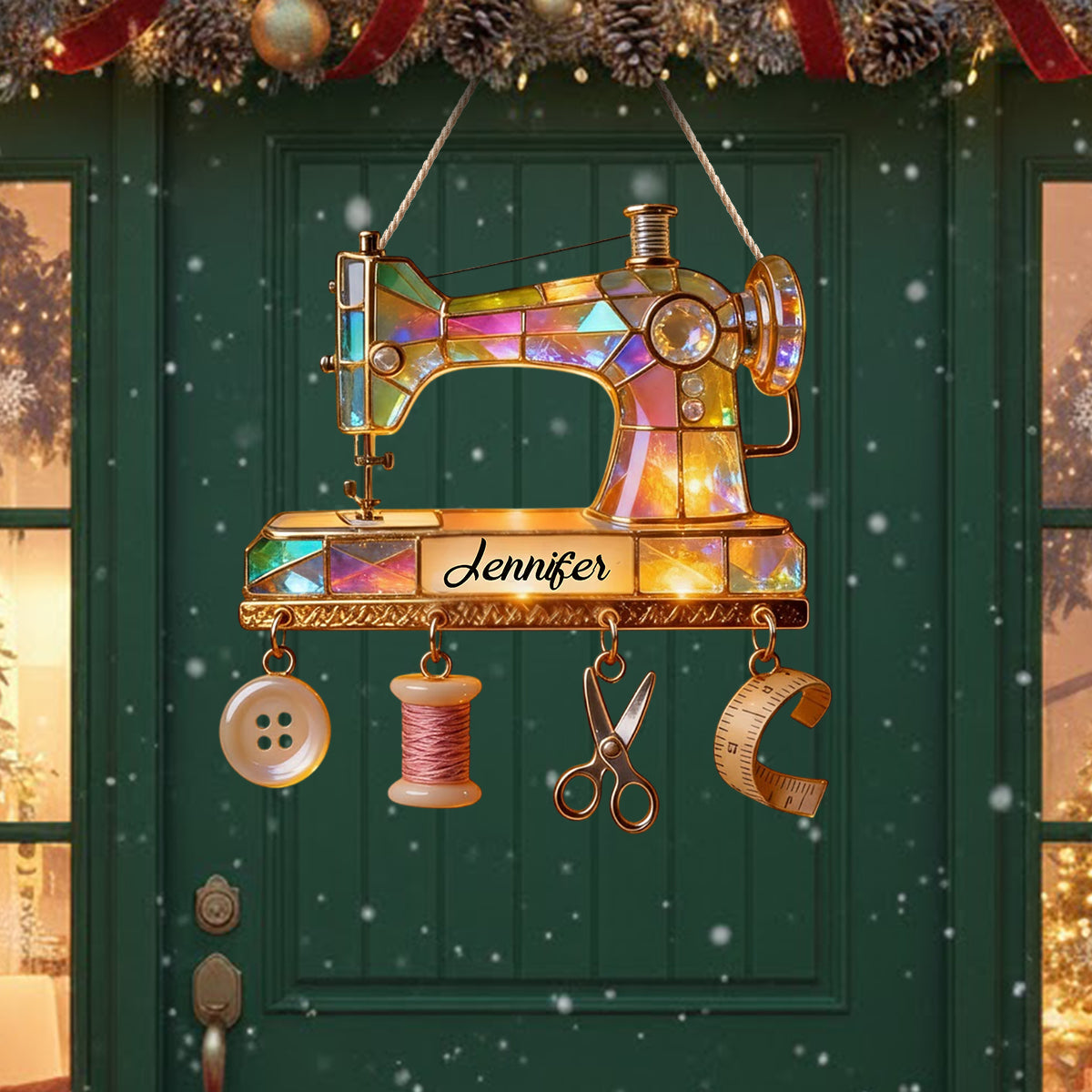 Machine à coudre colorée - Panneau lumineux LED personnalisé pour machine à coudre en acrylique