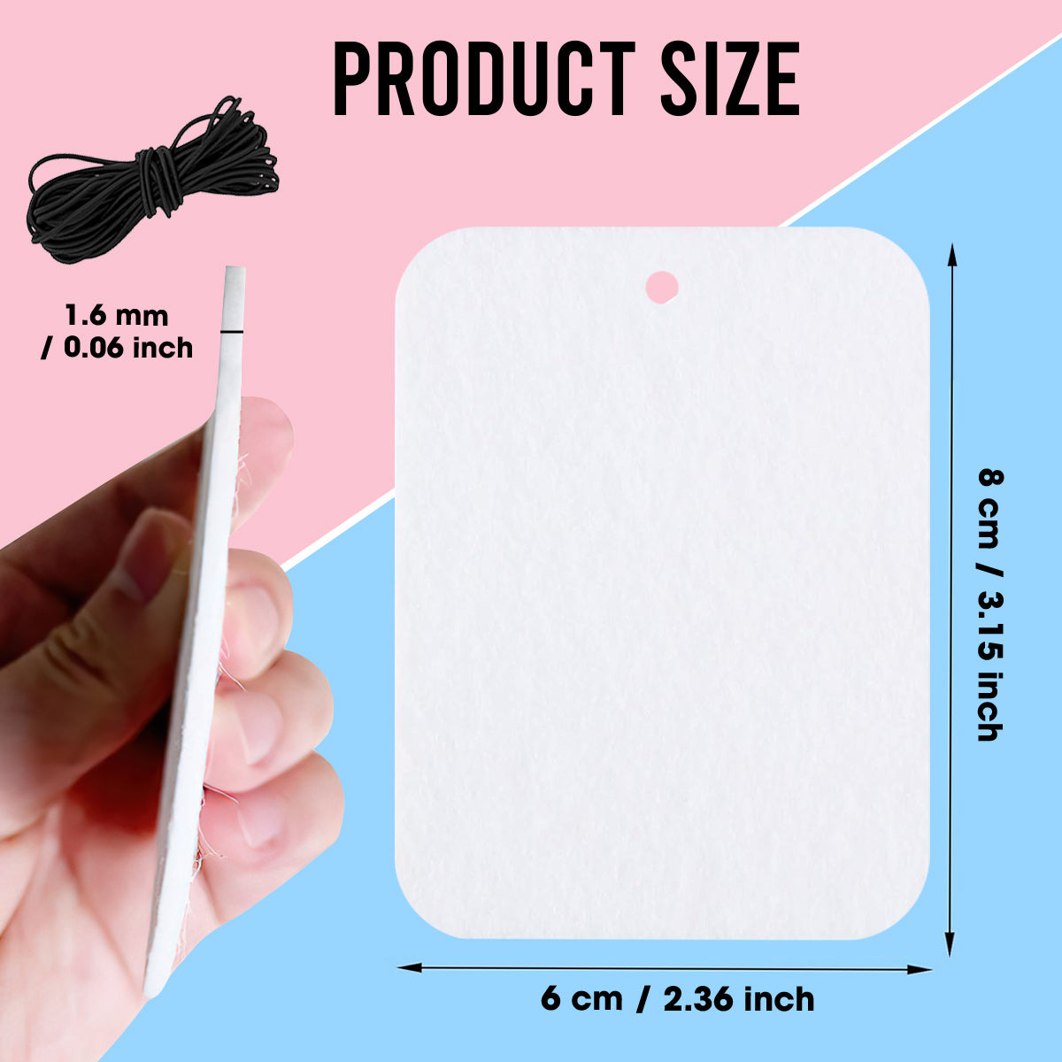 J'ai besoin de toi ce soir, alors rentre bien - Désodorisant rectangulaire personnalisé pour couple