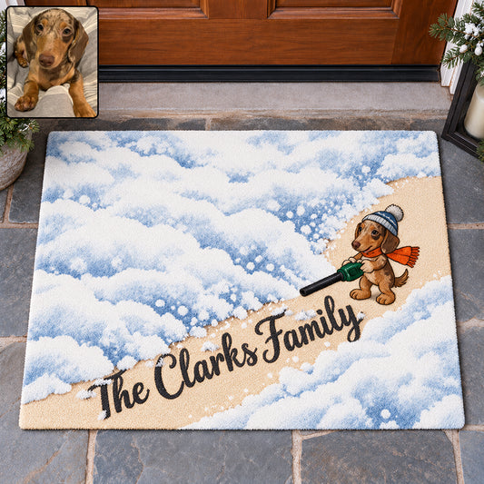 Tapis de Chien Chat Personnalisé - Tapis d'Entrée