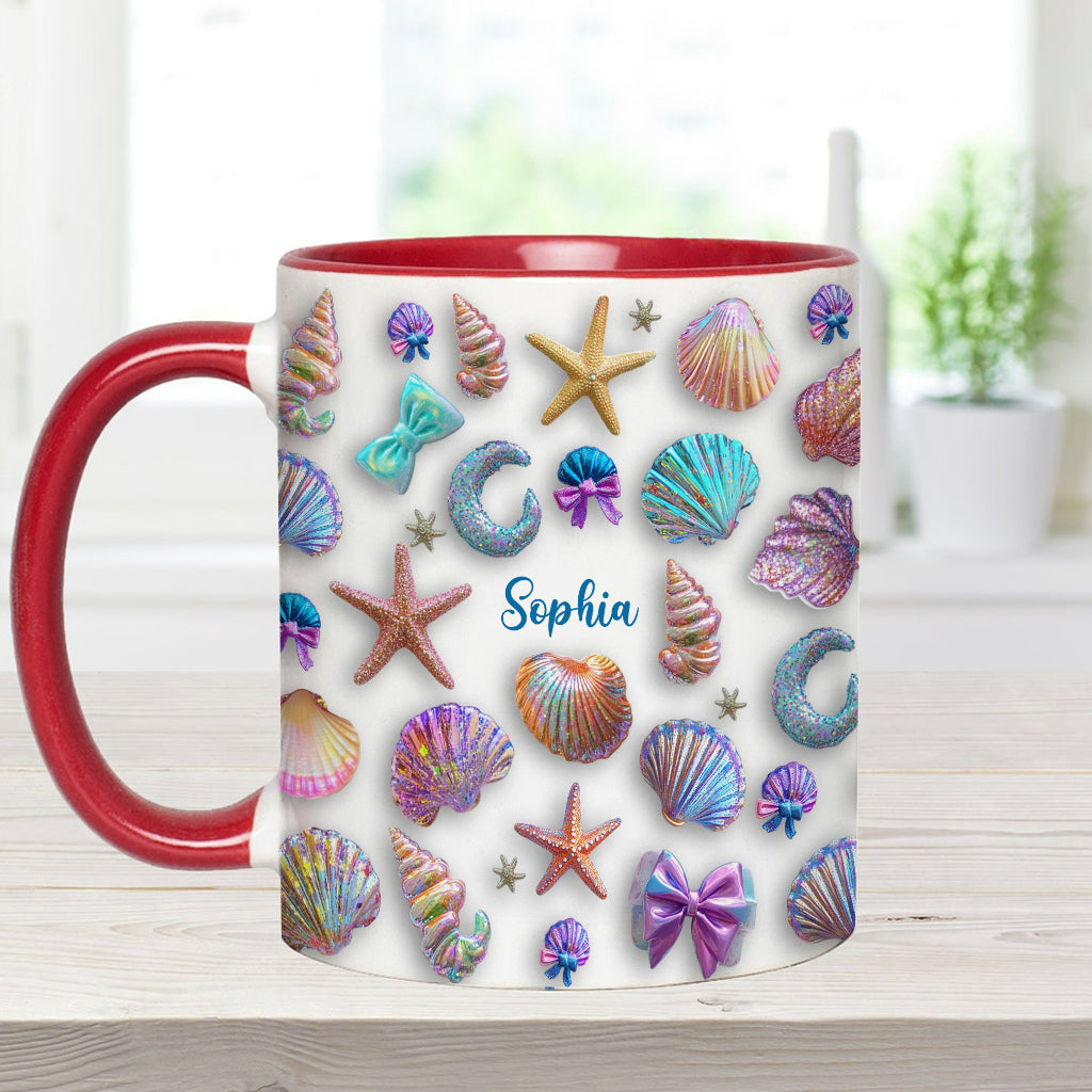 Salty Lil' Beach - Personalized Sea Lover Accent Mug