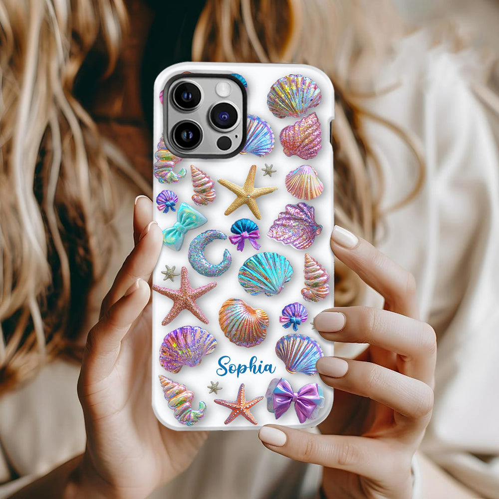Salty Lil' Beach - Personalized Sea Lover Full Print Phone Case