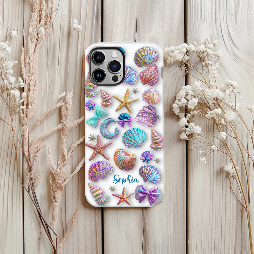 Salty Lil' Beach - Personalized Sea Lover Full Print Phone Case