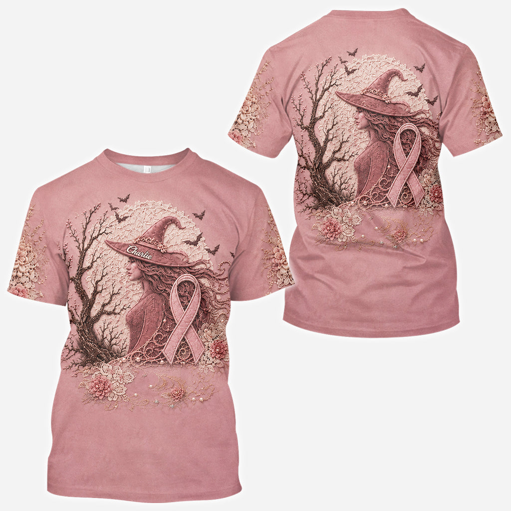 Sensibilisation au cancer du sein - Chemise personnalisée à motifs