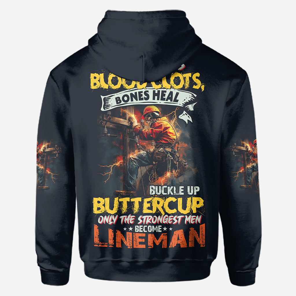 Seuls les plus forts deviennent électriciens - T-shirt personnalisé pour électricien