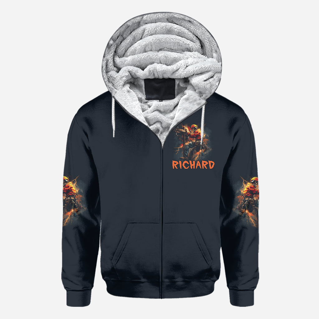 Seuls les plus forts deviennent électriciens - T-shirt personnalisé pour électricien