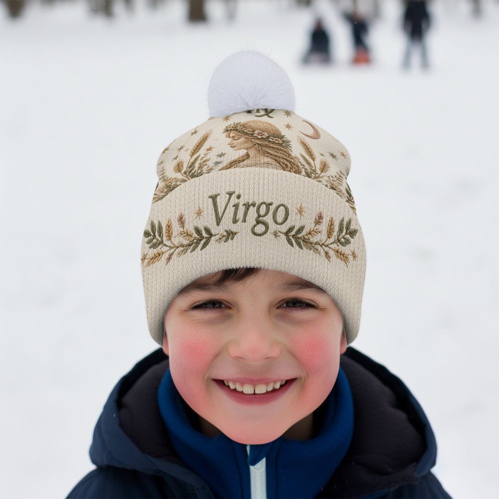 Zodiac Sign - Personalized Horoscope Beanie Hat