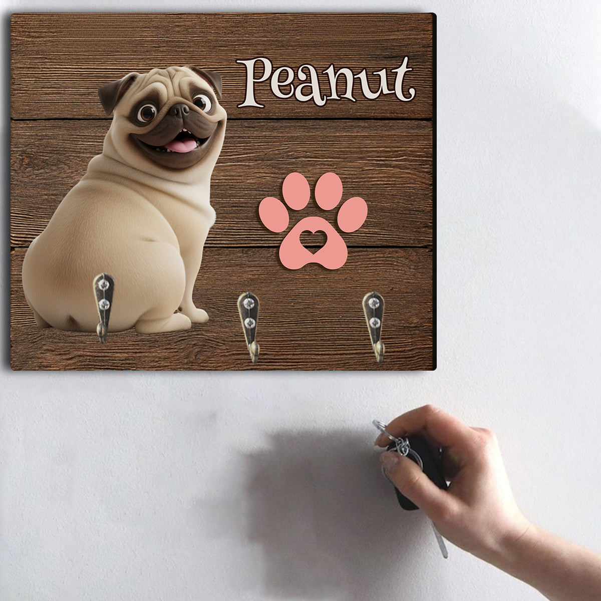 Support suspendu personnalisé à partir de vos photos - Support suspendu sur mesure pour chien