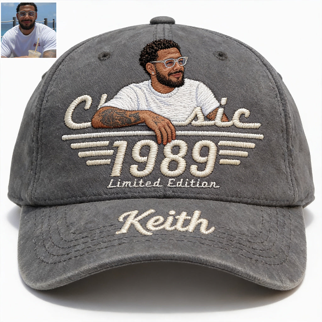La Légende Depuis la Naissance, Cadeaux pour la Fête des Pères, Édition Limitée - Casquette Personnalisée pour Père