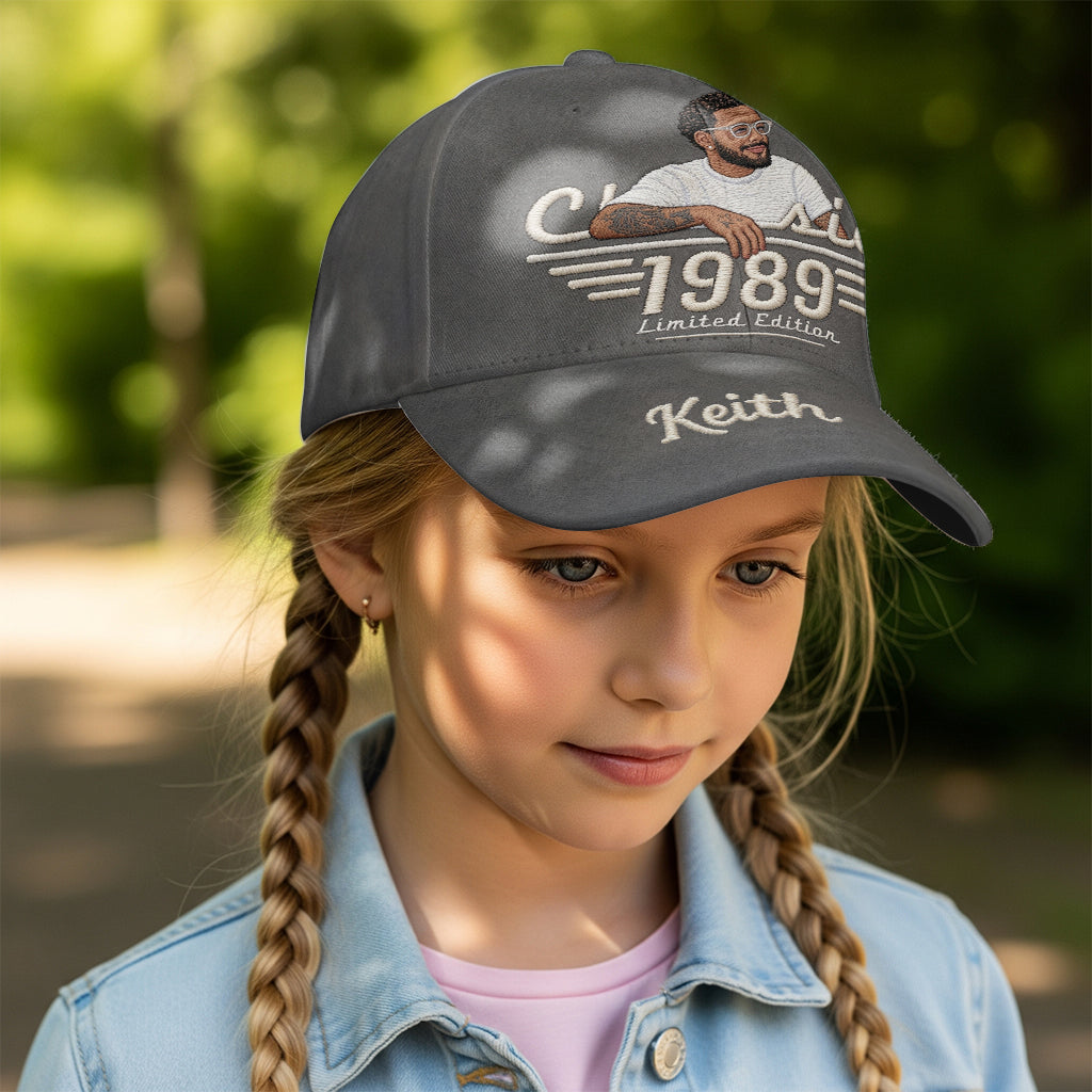 La Légende Depuis la Naissance, Cadeaux pour la Fête des Pères, Édition Limitée - Casquette Personnalisée pour Père
