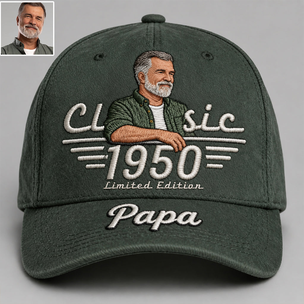 La Légende Depuis la Naissance, Cadeaux pour la Fête des Pères, Édition Limitée - Casquette Personnalisée pour Père