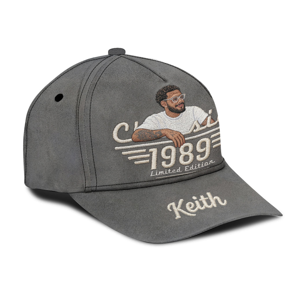 La Légende Depuis la Naissance, Cadeaux pour la Fête des Pères, Édition Limitée - Casquette Personnalisée pour Père