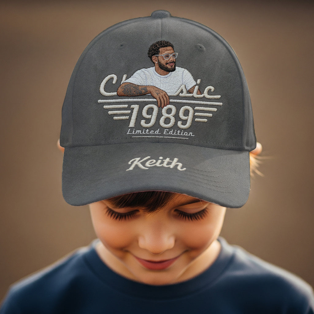 La Légende Depuis la Naissance, Cadeaux pour la Fête des Pères, Édition Limitée - Casquette Personnalisée pour Père